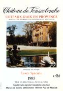 Aix-Fonscolombe 1985